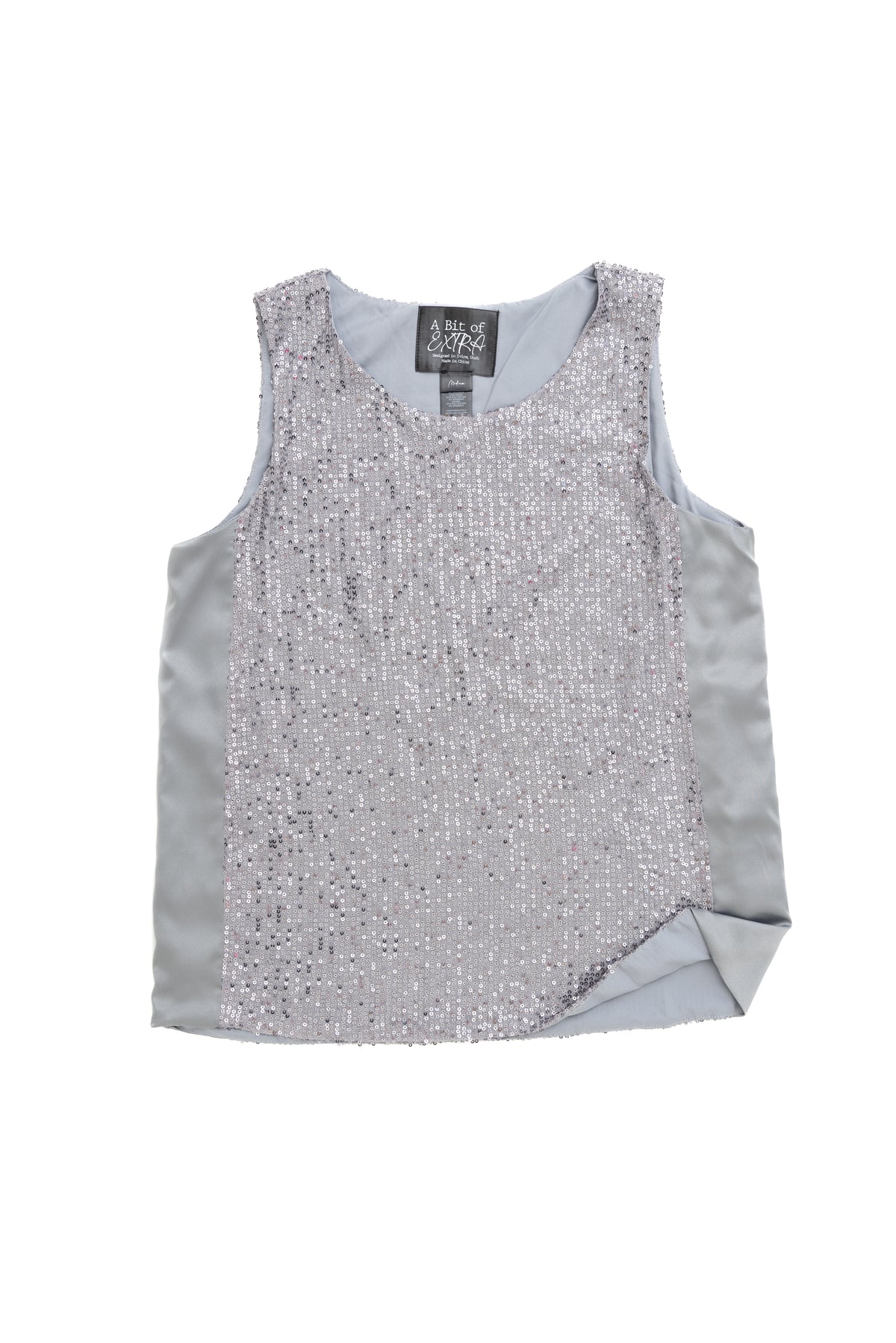 Silver Sequin Tank by JCJ
