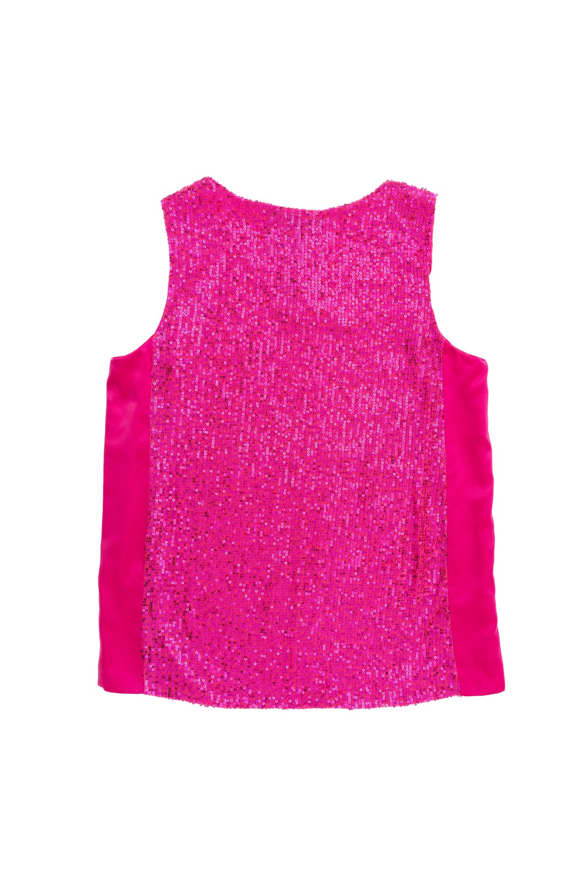 Fuchsia Sequin Tank by JCJ