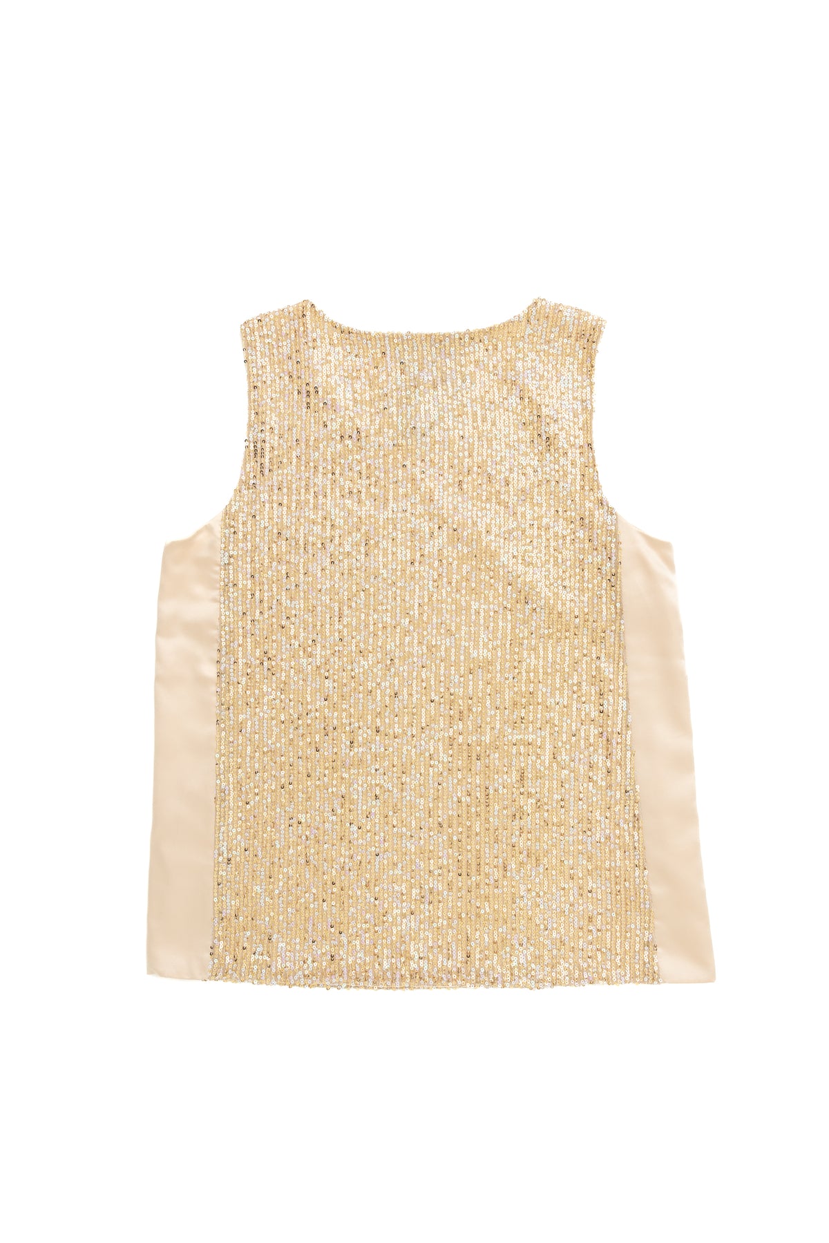 Gold Sequin Tank by JCJ