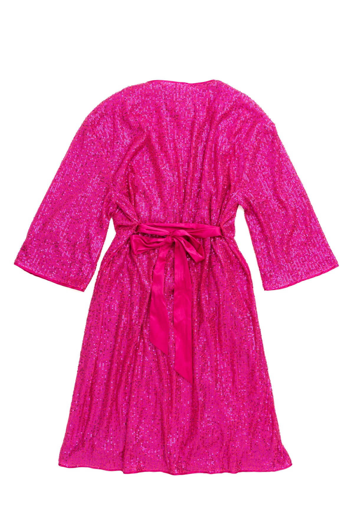Fuchsia Sequin Duster by JCJ